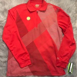 🆕 Mens IZOD quarter-zip pullover